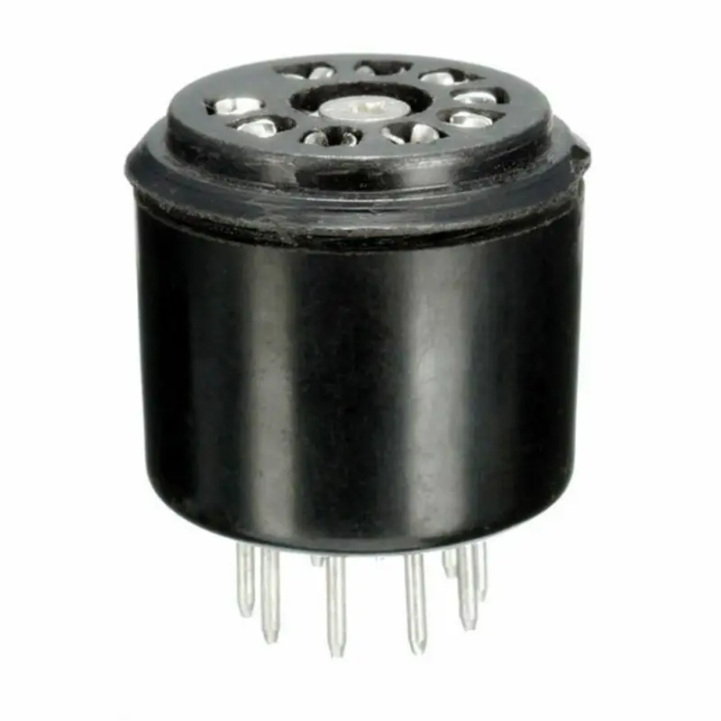 1 × 9Pin ECC83 12AX7 12AU7 6CG7 EL84 6BQ5 Посеребренная трубка энергосберегающая Розетка
