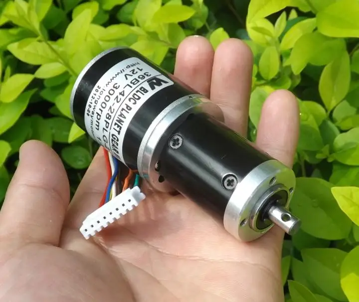 

12V DC brushless motor Planetary Gear Motor 1:27 3000 Variable speed motor(6.3)