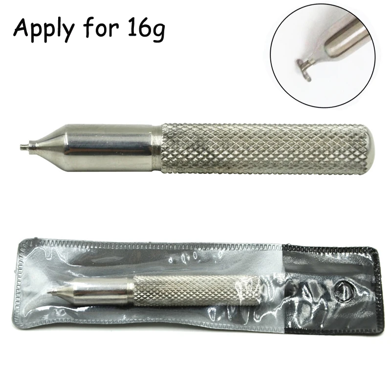 

Showlove Professional Premier Steel 316L Surgical Steel Dermal Anchor Base Holding Plier Professional Tool Body Piercing