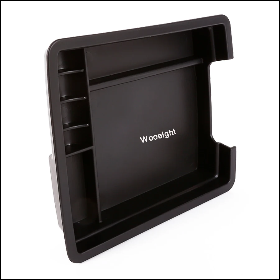 Wooeight Car Glove Box Organizer Armrest Secondary Storage Center Console Tray Box For VW Volkswagen Sagitar 2014 (9)