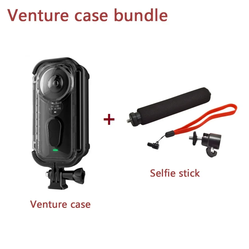 Ceny Nowa wersja Insta360 ONE X Venture Case Insta 360 5m nurkowanie wodoodporna obudowa Shell futerał ochronny do akcesoriów Insta360