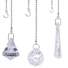 H& D Хрустальная Радужная люстра-Ловец солнечных лучей призмы подвесная оконная подвеска, упаковка из 2, ослепительный Хрустальный потолочный вентилятор вытяжной цепи