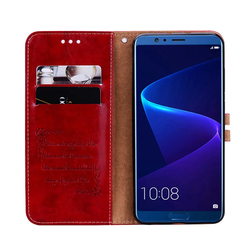 Роскошный кожаный флип чехол для Huawei Honor 10i обложка бумажник чехлы 10 Lite Honor10i i