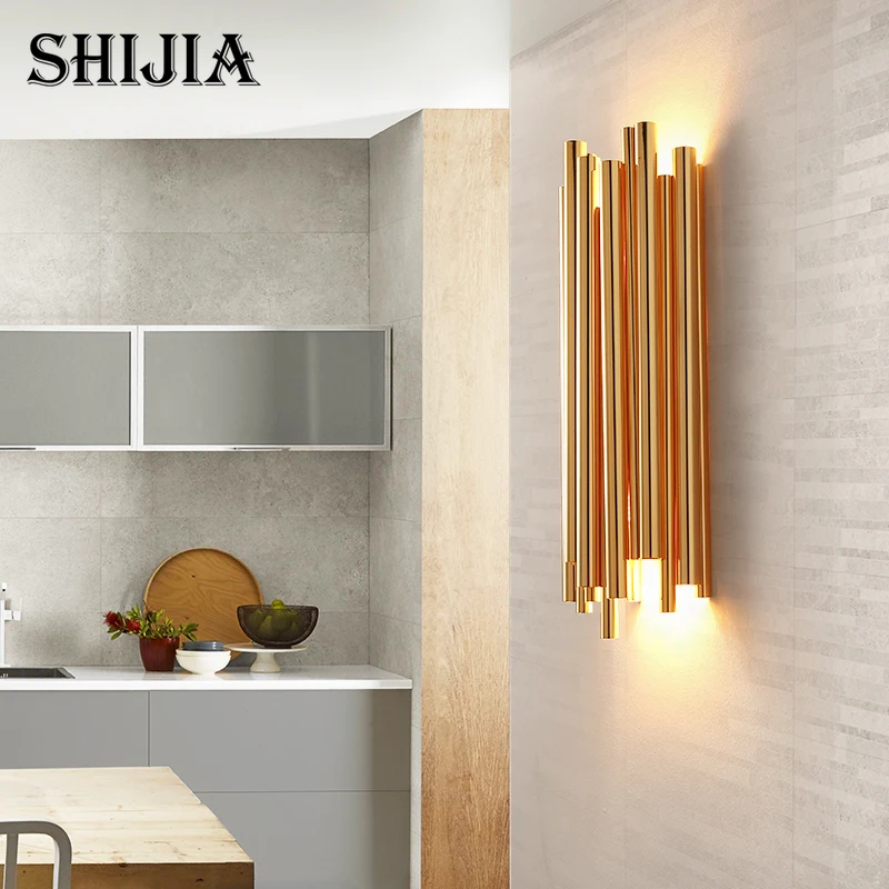 

Italian Metal Tube Oval Round Creative Design pendnat light for Restaurant Kitchen Decorative Lighting