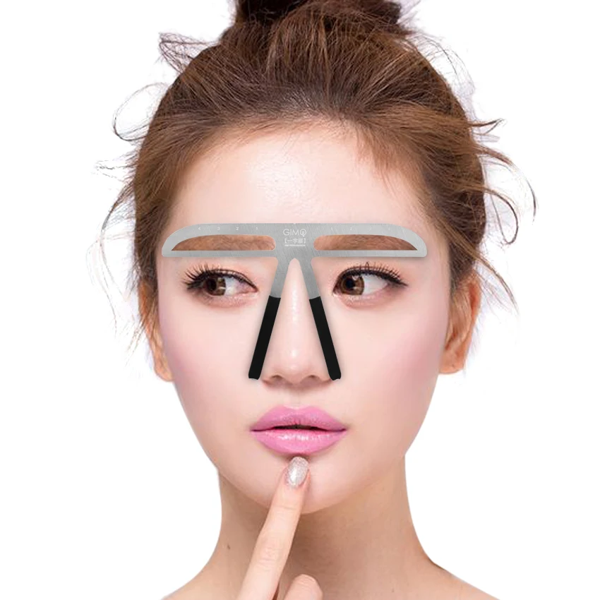 Eyebrow Shape Stencil Permanent Makeup Tattoo Kit Supply DIY Template