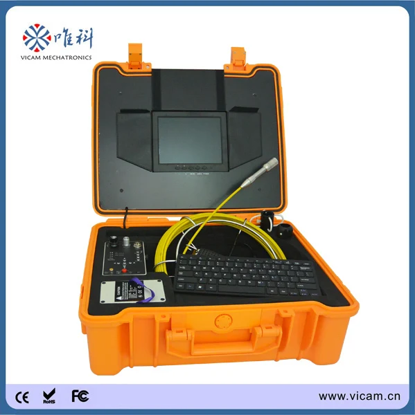 

remote control underwater sewerage detection camera chimney air duct inspection camera V8-3188DK