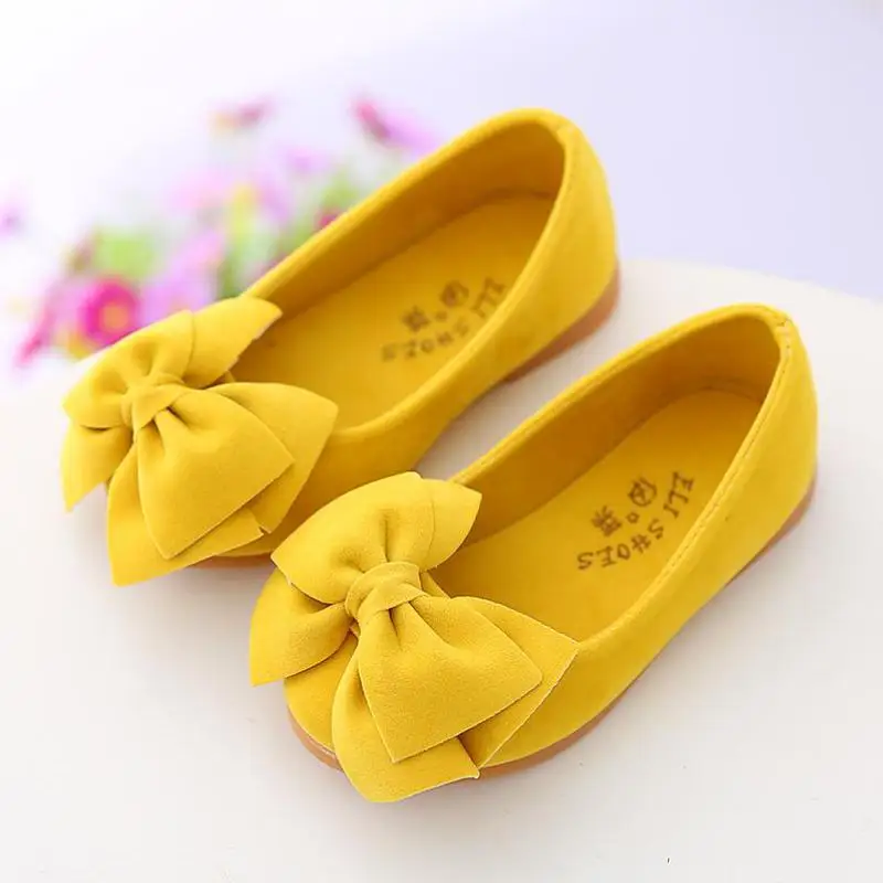 

2019 children's shoes spring and summer autumn girls shoes single girls princess children casual soft bottom baby bow fashion