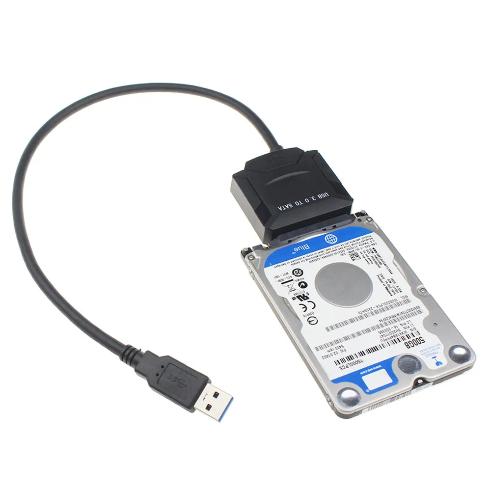 Кабель преобразователь USB 3 0 в SATA для жесткого диска 2 5 дюйма HDD SSD ноутбука Blu Ray
