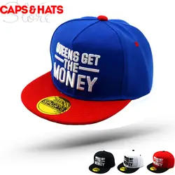 2018 летняя детская бейсбольная кепка Queens Get The Money с кольцами, Casquette F, для мальчиков и девочек, в стиле хип-хоп