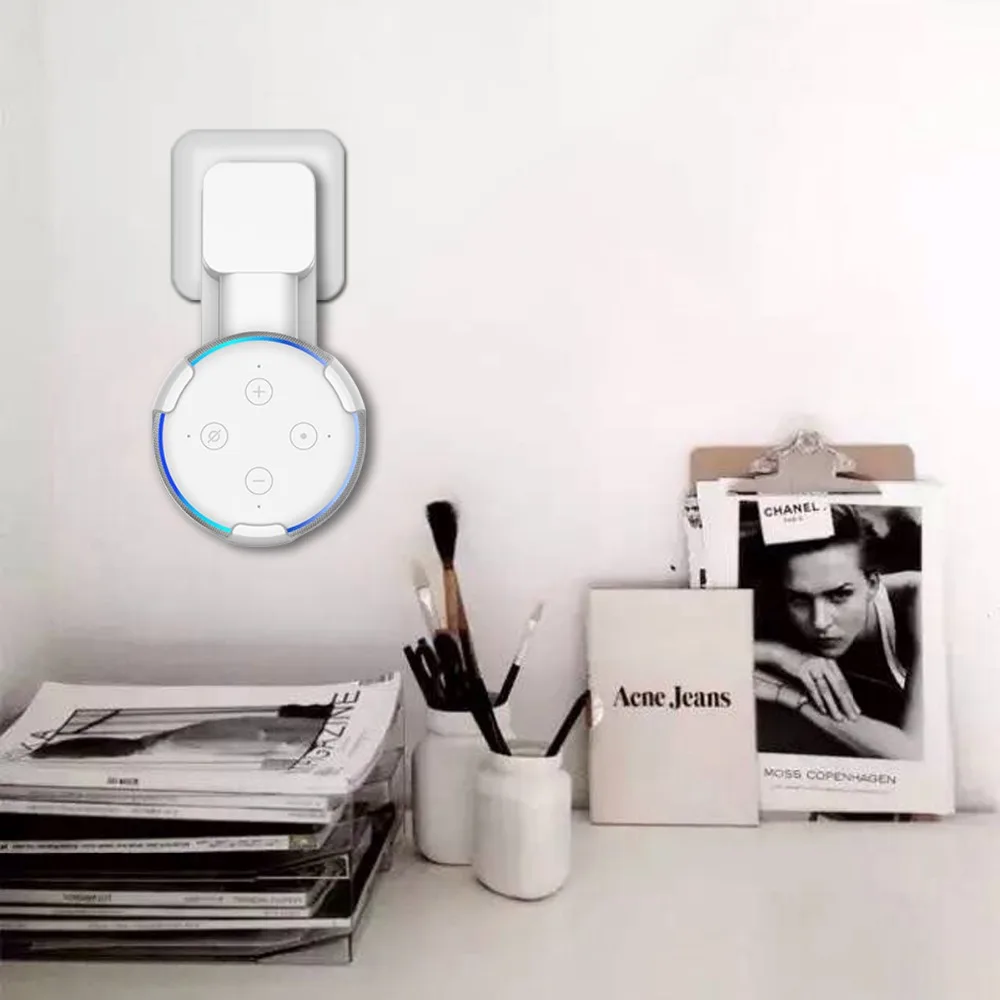 White Alexa Echo Dot 3nd (8)