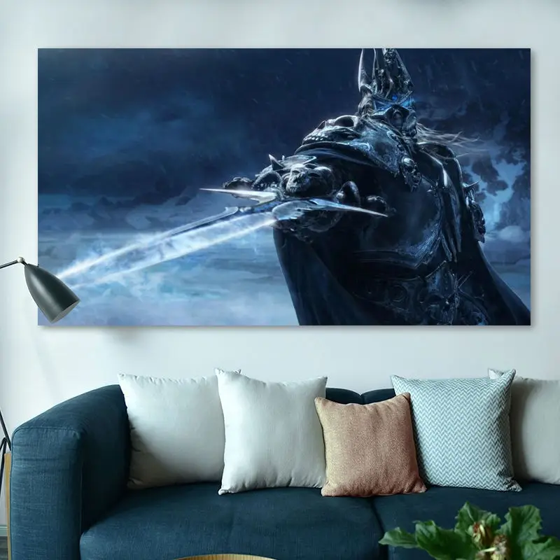 

digital paint by numbers LOL Arthas Menethil diy digital painting home decor for boys diy oil painting