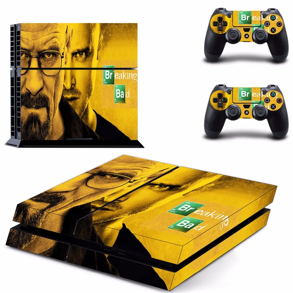 skarpt skulder generøsitet Breaking Bad Ps4 Skin Sticker Decal For Sony Playstation 4 Console And 2  Controller Skins Ps4 Stickers Vinyl Accessory - Stickers - AliExpress