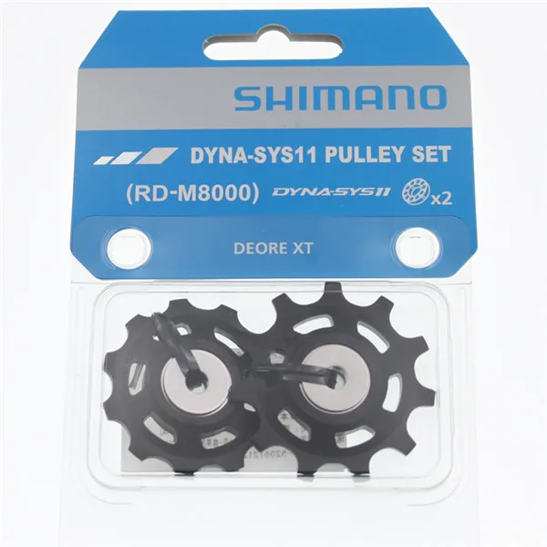 Shimano XT шкив набор M8000 M773 M780 M781 M786 RD-M8000 задний переключатель части Натяжной направляющий шкив набор - Цвет: XT 11S M8000 M8050