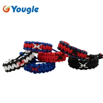 New Spider Series Adjustable Survival Emergency 550 Paracord Bracelet Parachute Cord Bracelet For Camping Hiking Outdoor 1