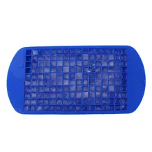 160 сетки Силиконовый Лоток с формой для кубиков льда квадратной формы шоколадный пудинг торт кубик льда домашняя кухня производителя Бар инструменты для мороженого