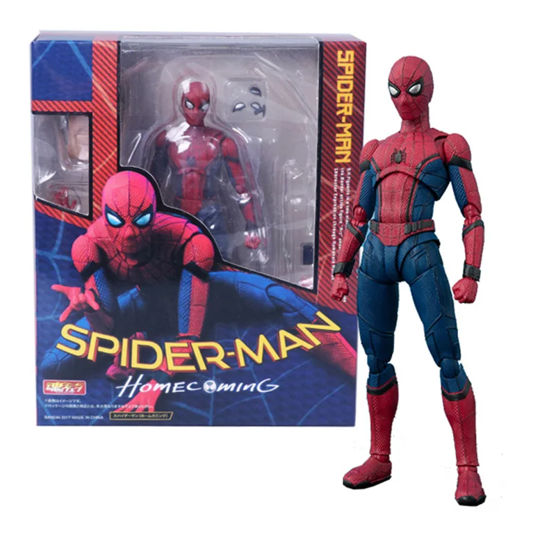 

15cm Marvel SpiderMan Spider Man Home coming BJD Spider-man Figure Model Toys