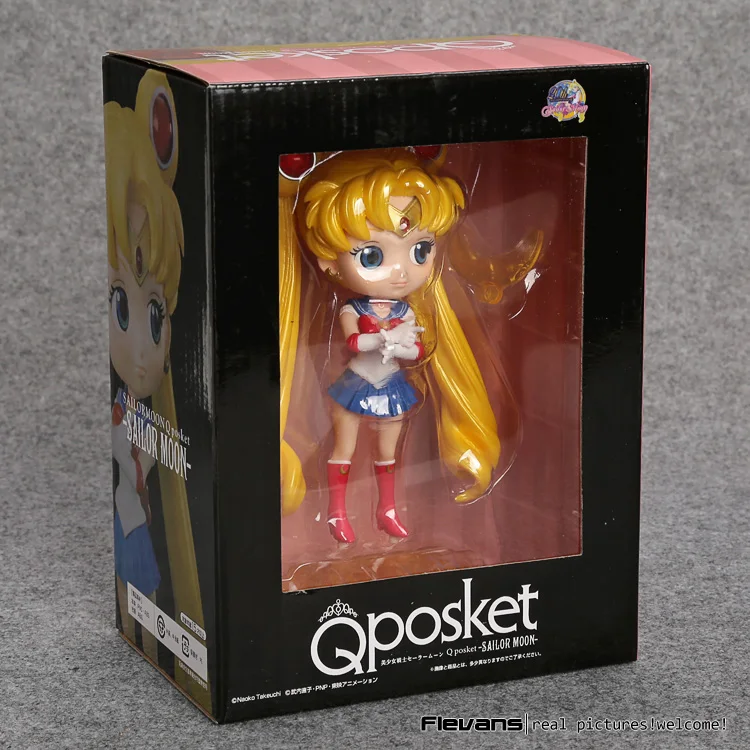 Sailor Moon Q Posket Tsukino Усаги Принцесса Серенити ПВХ фигурка Коллекционная модель игрушки 15 см 2 стиля SAFG046