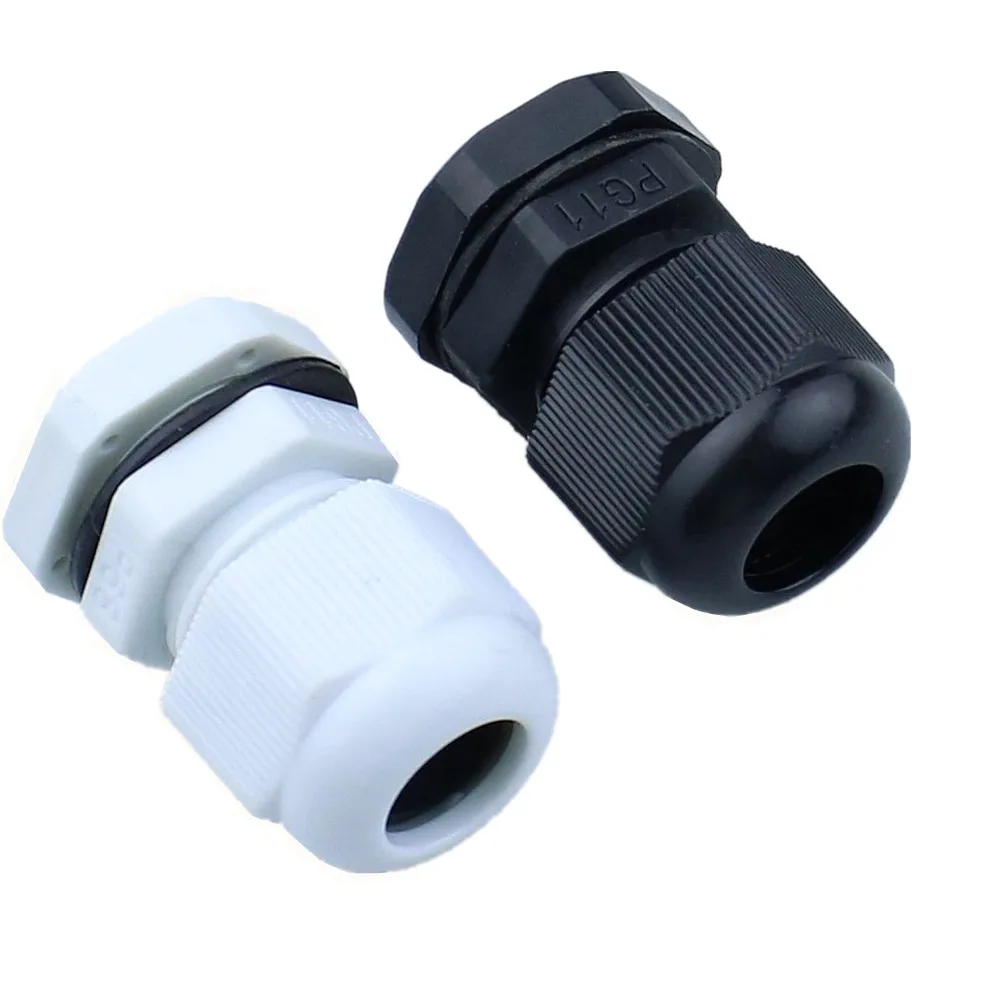 Водонепроницаемый нейлоновый кабельный сальник IP68 PG11 5 10 мм шт.|nylon cable gland|cable