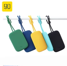 90FUN Colorful Silicone Baggage Tag Portable for Suitcase Luggage Bag Tag Anti-lost Writing Label Bag Parts Accessories skull pattern luggage bag tag fluorescence green