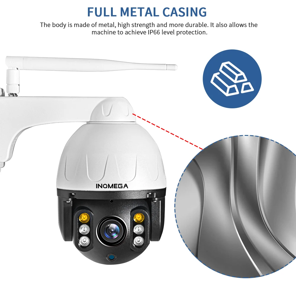 prova dwaterproof água mini câmera dome velocidade