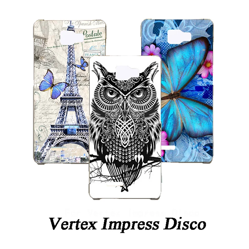 Новый чехол для телефона с рисунком Vertex Impress Disco силиконовый из ТПУ Модный