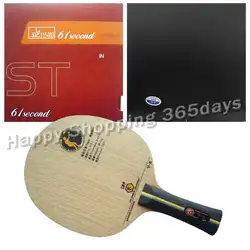 Pro настольный теннис пинг-понг Combo ракетки RITC729 V-6 с супер FX и 61second LM ST Shakehand длинная ручка FL