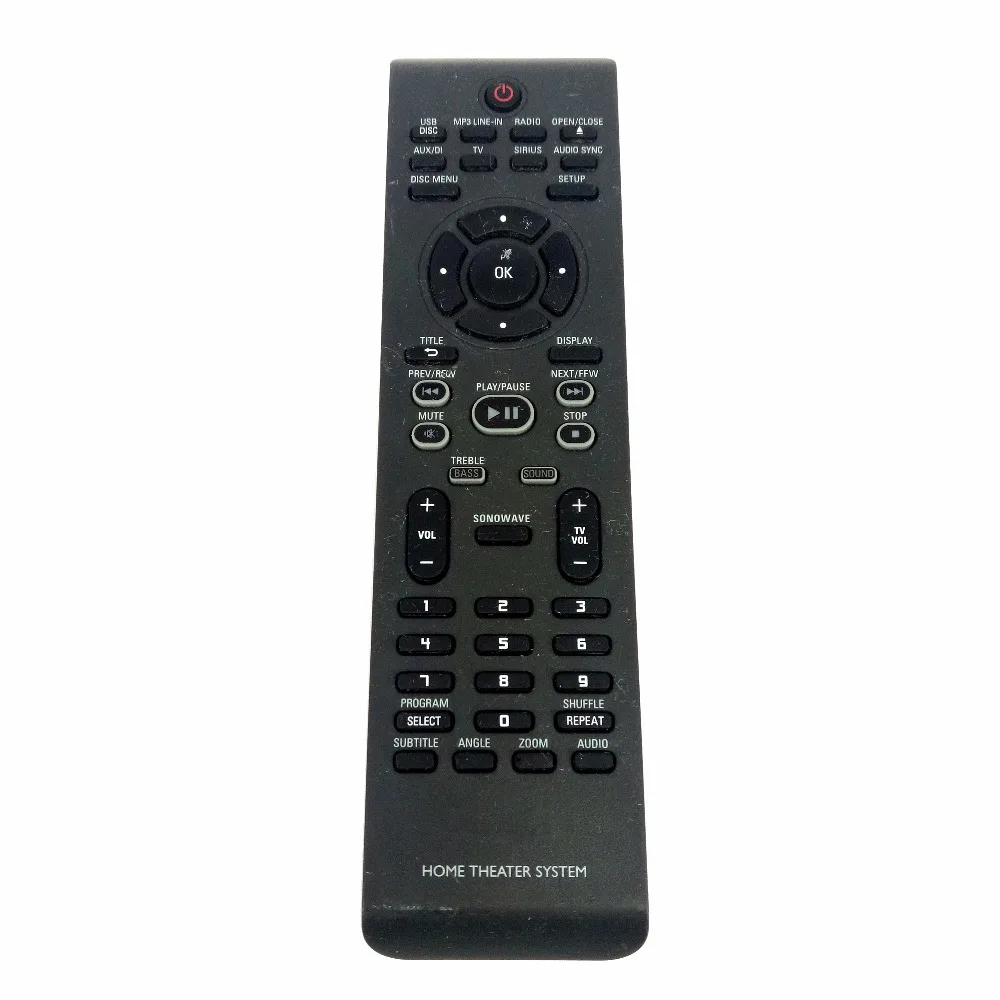 Used Original Remote Control 06 09 19 for PHILIPS Home Theater System