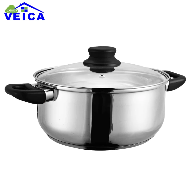 24cm Safe Quality Stainless Steel Stockpot Cookware Household Canning