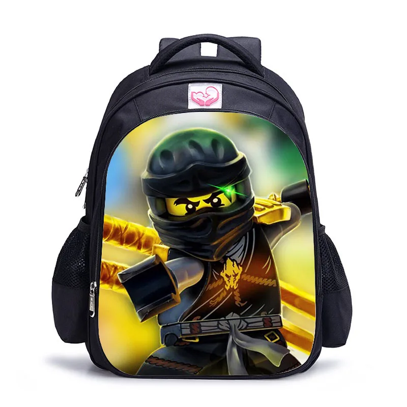 Детские школьные сумки ninjago игра школьный рюкзак для мальчика игра печать книга сумка рюкзак для подростков sac a dos enfant - Цвет: big 3