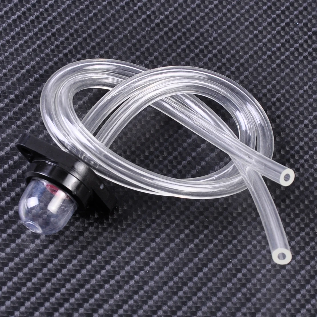 

LETAOSK New Snap In Primer Bulb with Fuel Line fit for Chainsaw Carburetor Carb Poulan Walbro Zama