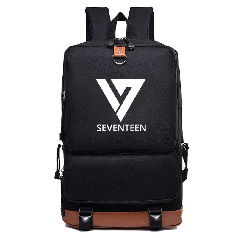 

new kpop Seventeen17 The same paragraph schoolbag Laptop Backpack