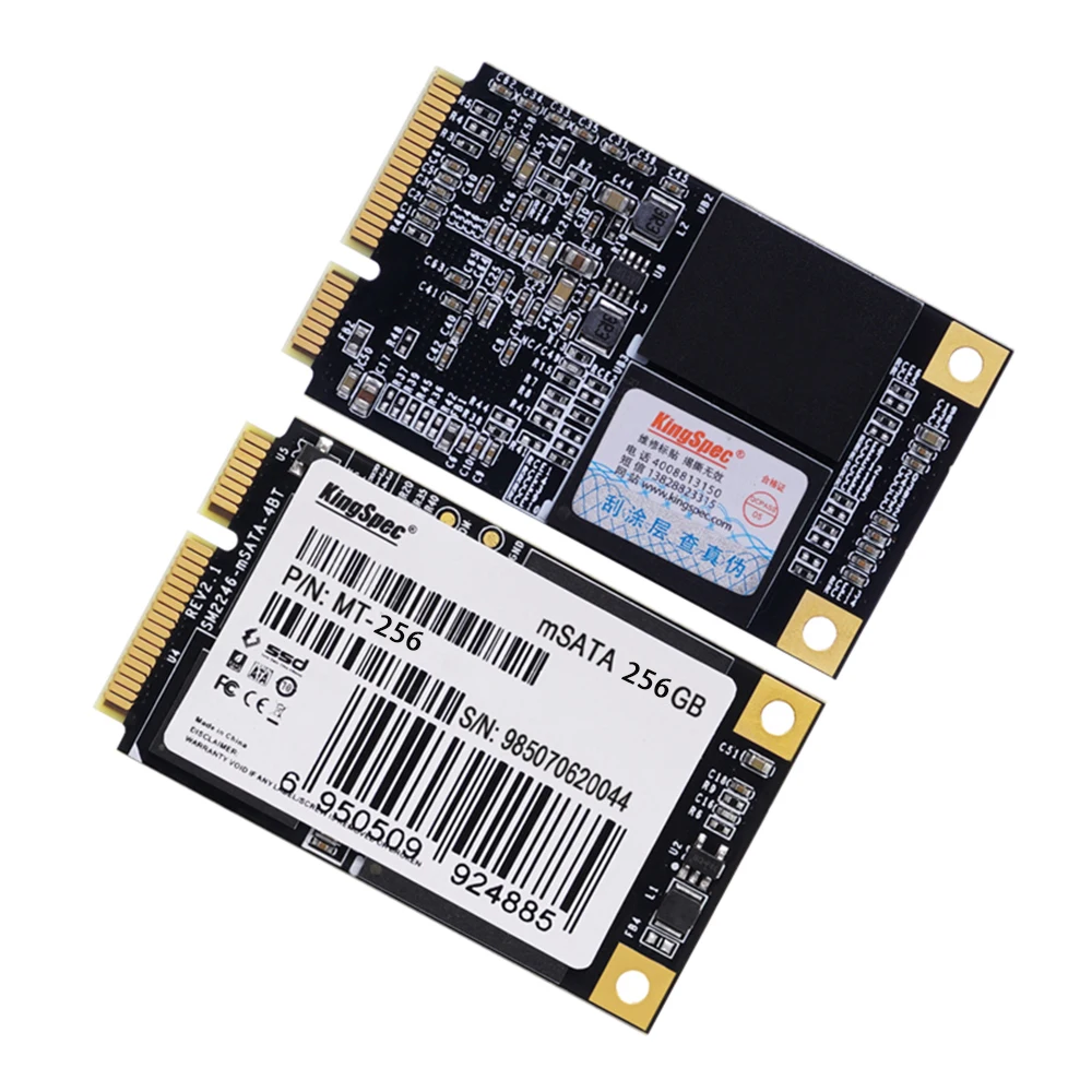 KingSpec MSATA MINI PCI-E 512GB 256GB 128GB 64GB MLC Digital Flash SSD твердотельный накопитель устройства для хранения данных для компьютера ПК настольный