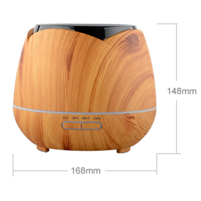 

400Ml Ultrasonic Humidifier Air Aromatherapy Diffuser For Home And Room Aroma Essential Oil Diffuser Eu Plug