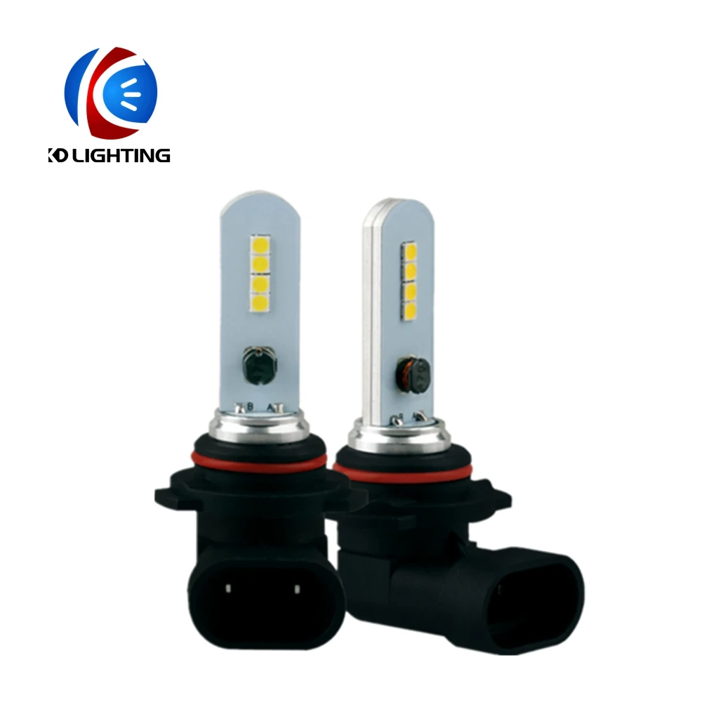 

KD 1PCS 9006 3030 8SMD LED Lights Fog Lights H7/H8/H11 Car Accessories Daytime Running Light DRL High Power DC10-30V 6500K