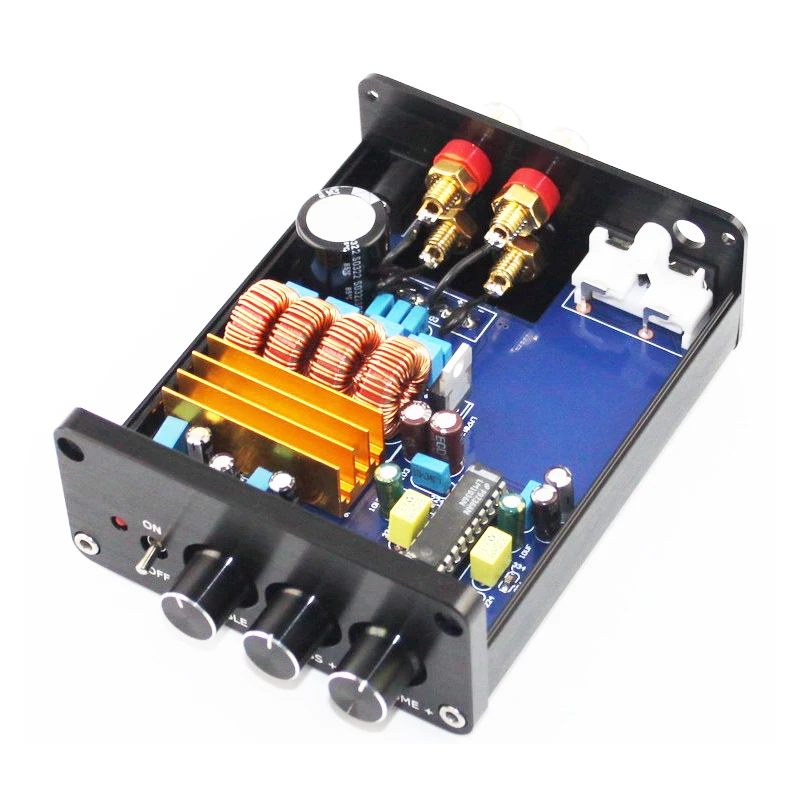 

KYYSLB 2019 Mini TPA3116+LM1036 Tone Digital Amplifier HIFI Home Amplifier Desktop Audio Fever 50W*2 Mini Amplifier