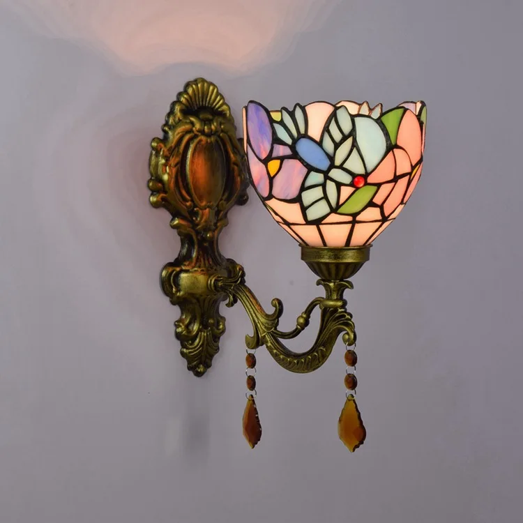 Fashion Tiffany Mediterrane Zeemeermin Spiegel Licht Mode Rustieke