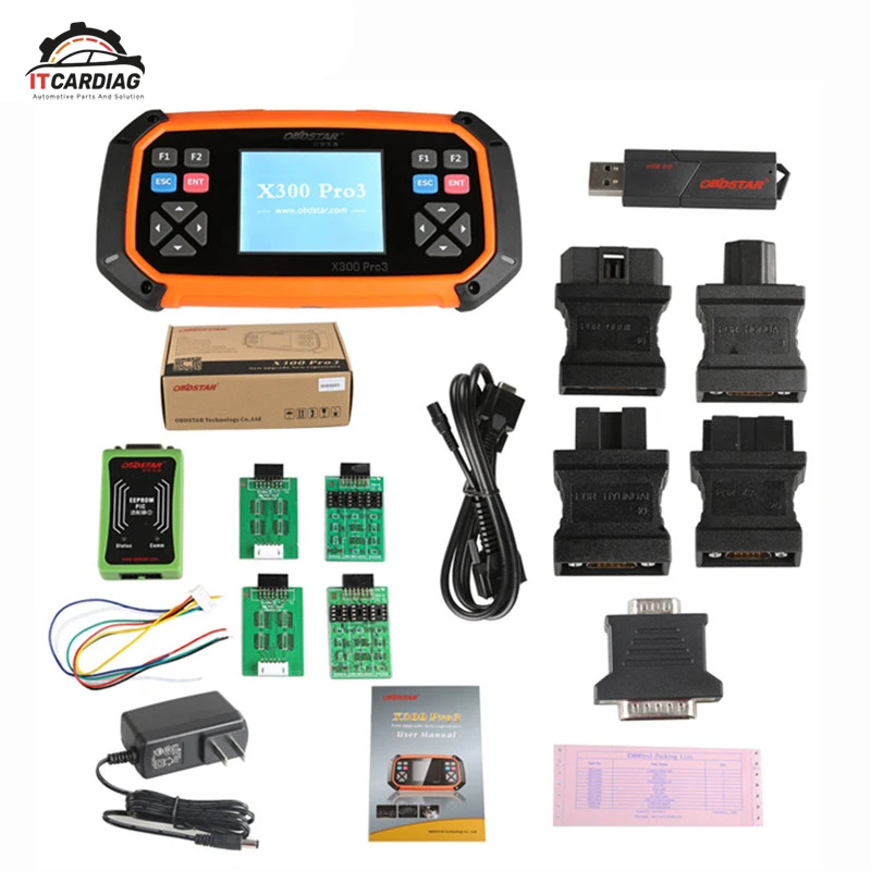 OBDSTAR X300 PRO3 X 300 Ключевые Master с иммобилайзер + одометр Регулировка EEPROM/PIC OBDII для Toyota G