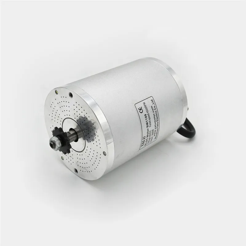 Sale 60V 2500W MY1020 upgraded brushless motor BM1109 Bike motor Electric ATV electric bicycle electric motorcycle modified DC motor 6