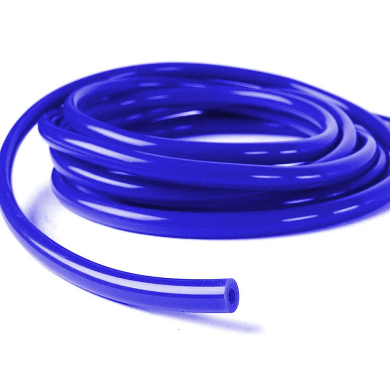 JX-LCLYL 16.4ft 5M Blue Universal 4mm Car Vehicle Silicone Tubing Vacuum Tube Hose Pipe