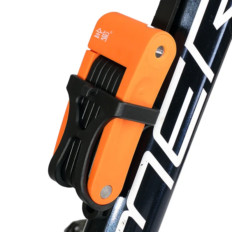 

Folding Bicycle Lock Bike Lock Alloy Steel Foldable Chain Lock Security Motorcycle Anti-Theft Lock 12ton Anti-Hydraumatic