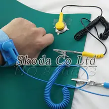 Антистатический коврик 120*100 см антистатическое одеяло с заземлением+ антистатическое запястье для ремонта мобильных телефонов BGA антистатический коврик