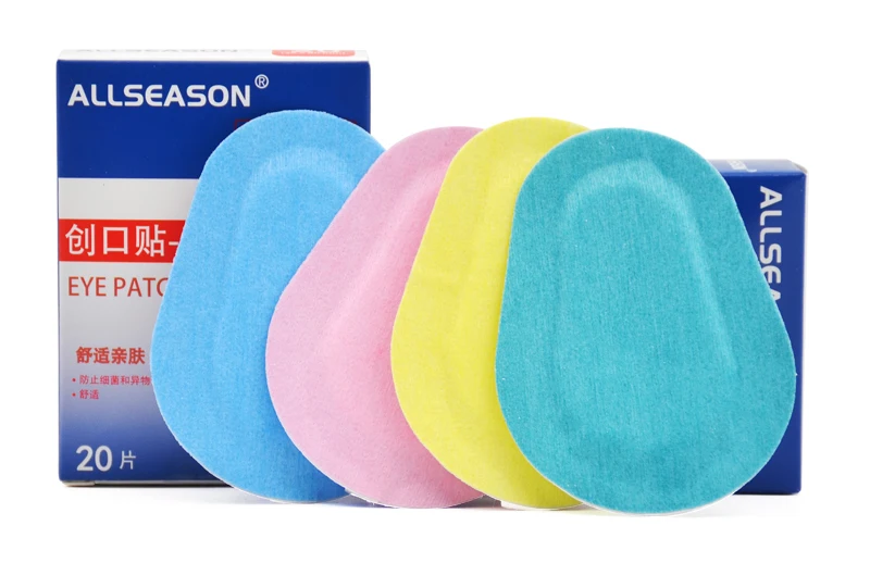 Free Shipping 60PCs/3Boxes Colorful Breathable Eye Patch Band Aid Medical Sterile Eye Pad Adhesive Bandages First Aid Kit Free Shipping 60PCs/3Boxes Colorful Breathable Eye Patch Band Aid Medical Sterile Eye Pad Adhesive Bandages First Aid Kit