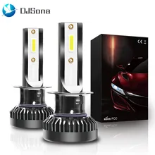 Car Mini LED Headlight Bulbs Kit H4 H11 H7 High Low Beam Headlight Bulb Waterproof 12V 55W 6000K Turbo Led Lamp Lights Auto Head Car Mini LED Headlight Bulbs Kit H4 H11 H7 High Low Beam Headlight Bulb Waterproof 12V 55W 6000K Turbo Led Lamp Lights Auto Head