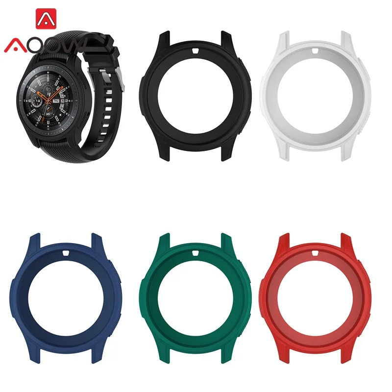 

AOOW Silicone Smart Watch Protect Case Cover for Samsung S3 classic/ Gear S3 Frontier/ Samsung galaxy watch 46mm Protective Case