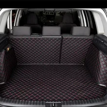Экологически чистый коврик для багажника автомобиля VW Polo PASSAT GOLF SANTANA Touran JETTA Tiguan BORA Sagitar magotan beetle Phaeton Touareg Lavida CC