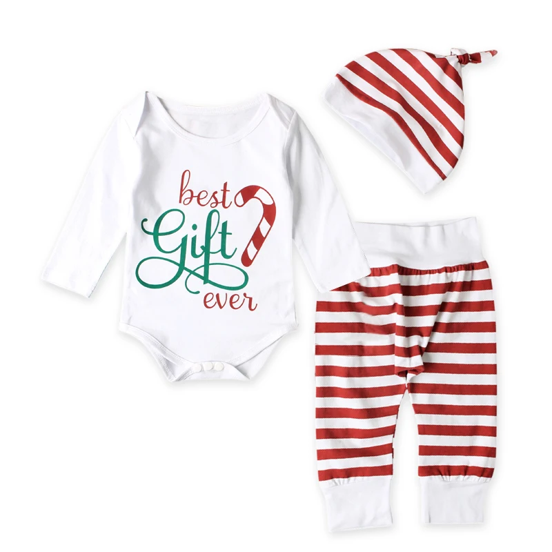 best gift ever newborn christmas outfit