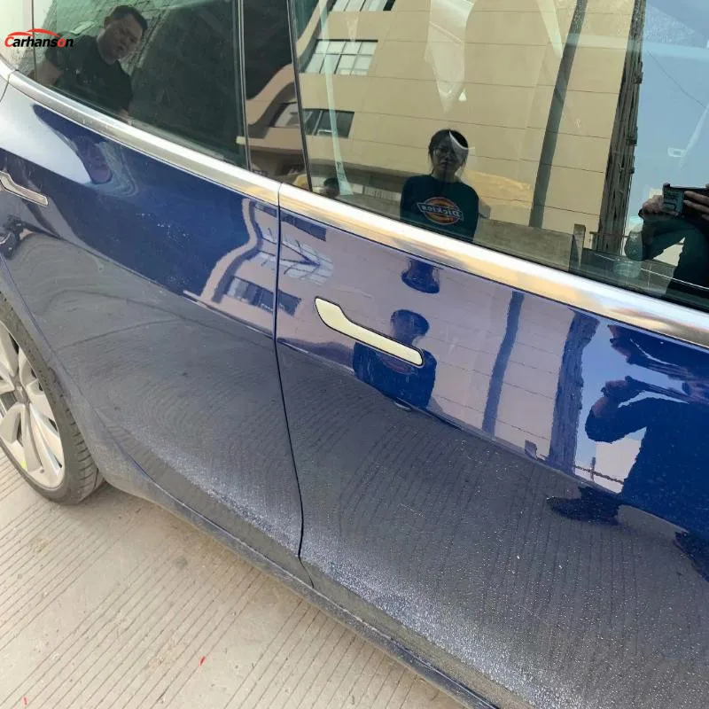 Автомобильные аксессуары Стайлинг для Tesla модель 3 2018 хромированная крышка
