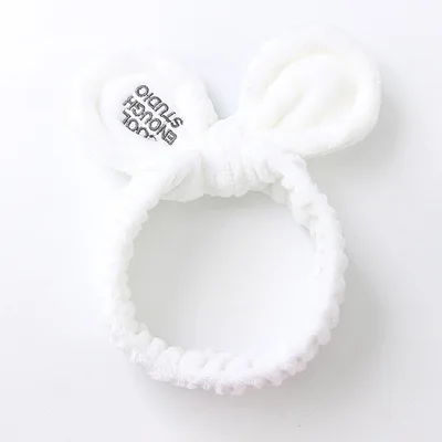 New Fashion Women Cute Big Ears Comfortable Wash Face Bathe Hair Holder Elastic Headband Girls Hairbands Hair Accessories