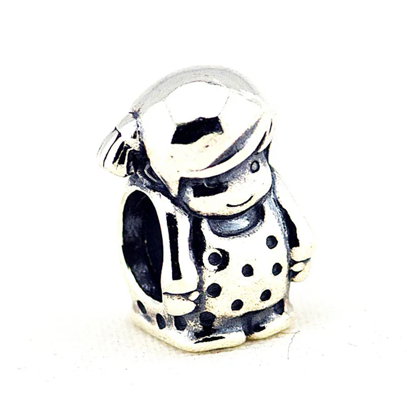 

Authentic 925 Sterling Silver Girl Charm Beads for Jewelry Making Fit Bracelets DIY Fine Jewelry YL217