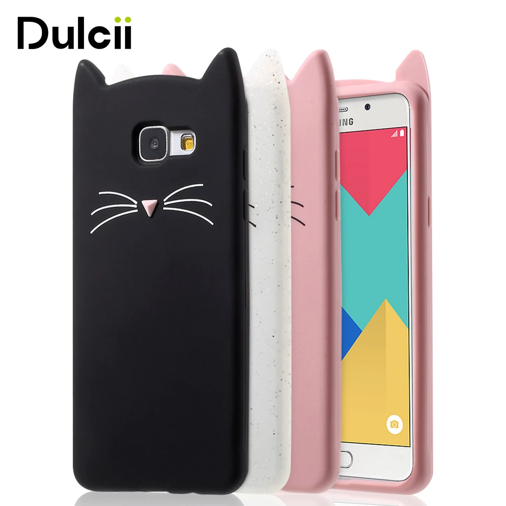 Dulcii para Samsung Galaxy A5 (2016) fundas para móviles 3D bigote gato suave para Samsung A5 2016 coque|for samsung galaxy|phone casescute phone case - AliExpress